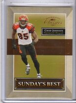 2007 Donruss Classics Sunday's Best Bronze #SB-38 Chad Johnson