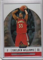 2006 Finest Base Set #82 Shelden Williams