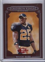 2007 Donruss Threads Pro Gridiron Kings Framed Red #34 Reggie Bush