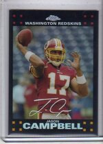 2007 Topps Chrome Refractors #TC64 Jason Campbell