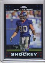 2007 Topps Chrome Refractors #TC142 Jeremy Shockey