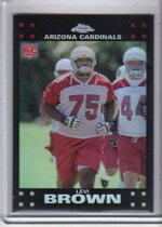 2007 Topps Chrome Refractors #TC265 Levi Brown