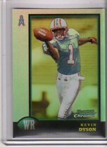 1998 Bowman Chrome Preview Refractors #BCP3 Kevin Dyson