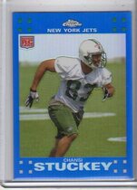 2007 Topps Chrome Blue Refractors #TC209 Chansi Stuckey