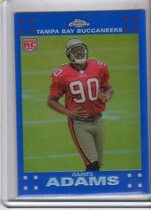 2007 Topps Chrome Blue Refractors #TC229 Gaines Adams