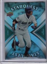 2008 Upper Deck Star Quest Super Rare Series 1 #SQ-1 Ichiro Suzuki