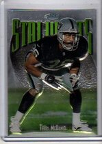 1997 Finest Embossed #283 Terry McDaniel