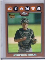 2008 Topps Chrome Copper Refractors #207 Stephen Holm