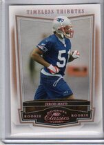 2008 Donruss Classics Timeless Tributes Bronze #163 Jerod Mayo