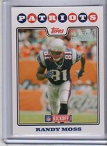 2008 Topps Kickoff Parallel #64 Randy Moss