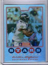 2008 Topps Kickoff Stars of the Game #SGWM Willis Mcgahee