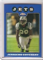 2008 Topps Chrome Blue Refractors #TC64 Jerricho Cotchery