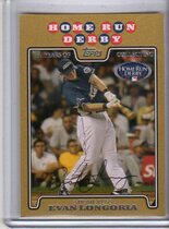 2008 Topps Update Gold Border #UH172 Evan Longoria