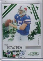 2009 Donruss Rookies & Stars Longevity Emerald #12 Trent Edwards