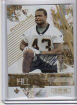 2009 Donruss Rookies & Stars Longevity Autos #179 P.J. Hill