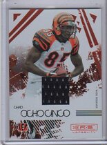 2009 Donruss Rookies & Stars Longevity Materials Ruby #21 Chad Ochocinco