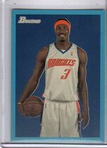 2009 Bowman 48 Blue #8 Gerald Wallace