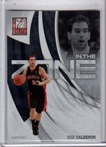 2009 Donruss Elite In the Zone #16 Jose Calderon
