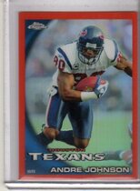 2010 Topps Chrome Orange Refractors #C40 Andre Johnson