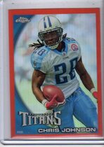 2010 Topps Chrome Orange Refractors #C200 Chris Johnson