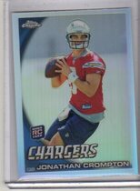 2010 Topps Chrome Refractors #C166 Jonathan Crompton