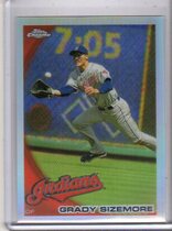 2010 Topps Chrome Refractors #157 Grady Sizemore