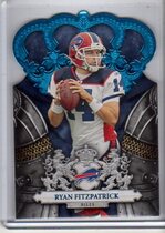 2010 Panini Crown Royale Blue #12 Ryan Fitzpatrick
