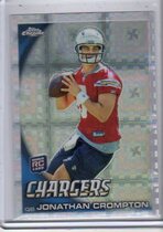2010 Topps Chrome Xfractors #C166 Jonathan Crompton