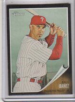 2011 Topps Heritage Black #C77 Raul Ibanez