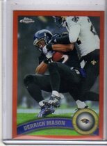 2011 Topps Chrome Orange Refractors #41 Derrick Mason