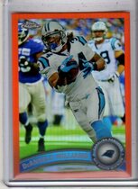 2011 Topps Chrome Orange Refractors #161 Deangelo Williams