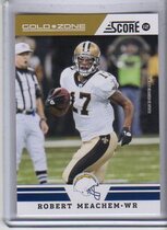2012 Score Gold Zone #29 Robert Meachem