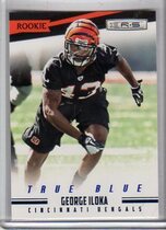 2012 Panini Rookies and Stars True Blue #175 George Iloka