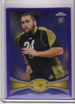 2012 Topps Chrome Purple Refractors #108 Matt Kalil
