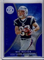 2012 Panini Totally Certified Blue #2 Wes Welker