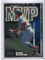 1998 Leaf Rookies & Stars Leaf MVP's #20 Mark McGwire