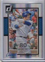 2014 Donruss Stat Line Season #119 Anthony Rizzo