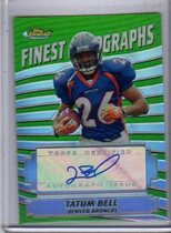 2005 Finest Autos Refractor #FA-TB Tatum Bell