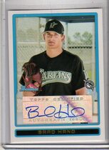 2009 Bowman Prospects Autos #BPABH Brad Hand