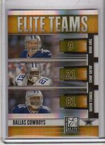 2007 Donruss Elite Teams Gold #8 Jones|Owens|Romo