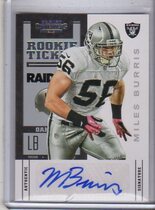 2012 Panini Contenders #244 Miles Burris