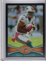 2012 Topps Chrome Black Refractors #86 Daniel Thomas