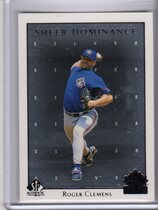 1998 SP Authentic Sheer Dominance #SD35 Roger Clemens