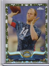 2013 Topps Chrome Camo Refractors #67 Brad Sorensen