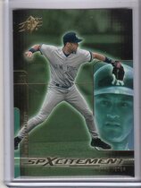 2001 SPx SPXcitement #X9 Derek Jeter