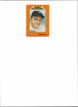 1987 Hygrade All-Time Greats Promo Orange Border Red Back #NNO Babe Ruth