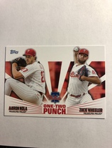 2023 Topps One-Two Punch #12P-10 Aaron Nola|Zack Wheeler