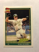 1991 O-Pee-Chee OPC Base Set #270 Mark McGwire