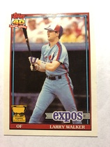 1991 O-Pee-Chee OPC Base Set #339 Larry Walker