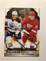 2023 Upper Deck Tim Hortons Greatest Duos Rookie Connections #RC-5 Dylan Larkin|Leon Draisaitl